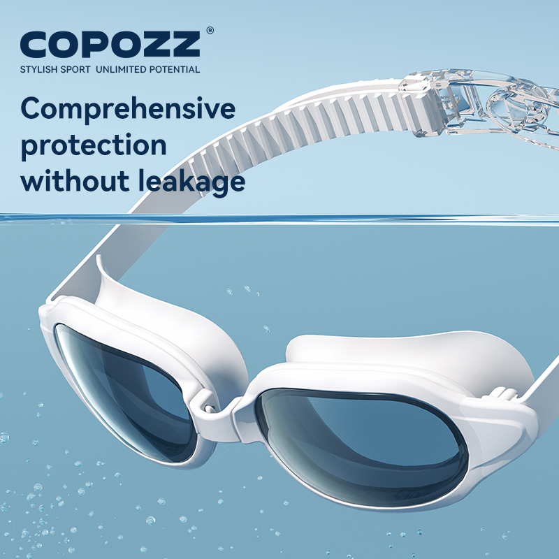 Swimming Goggles Anti Fog - COPOZZ Miopia Óculos de Natação Masculino