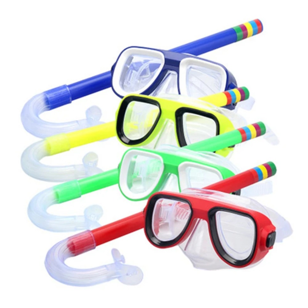 Swimming Goggles Anti Fog - Conjunto de Snorkel para Crianças, Máscara
