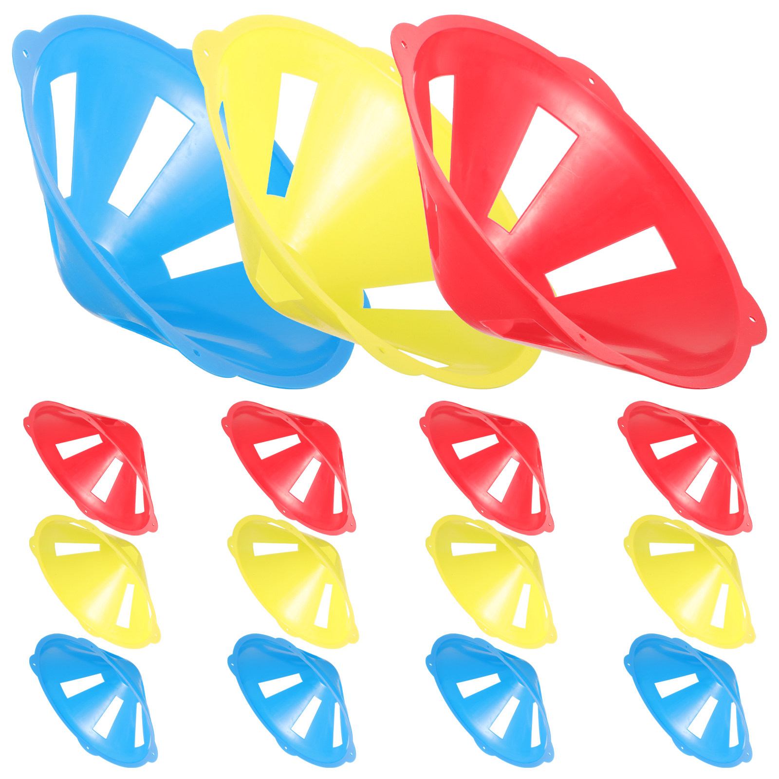 Football Training Cone - 15 Cones de Treinamento de Futebol
