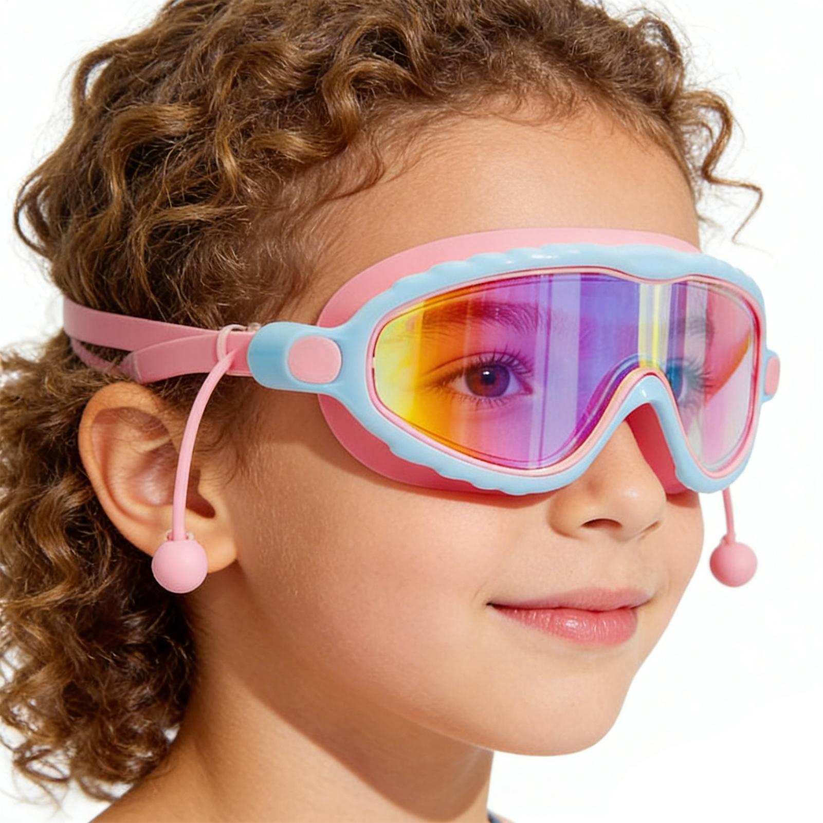 Swimming Goggles Anti Fog - Óculos infantis para natação, antiembaçante, proteção