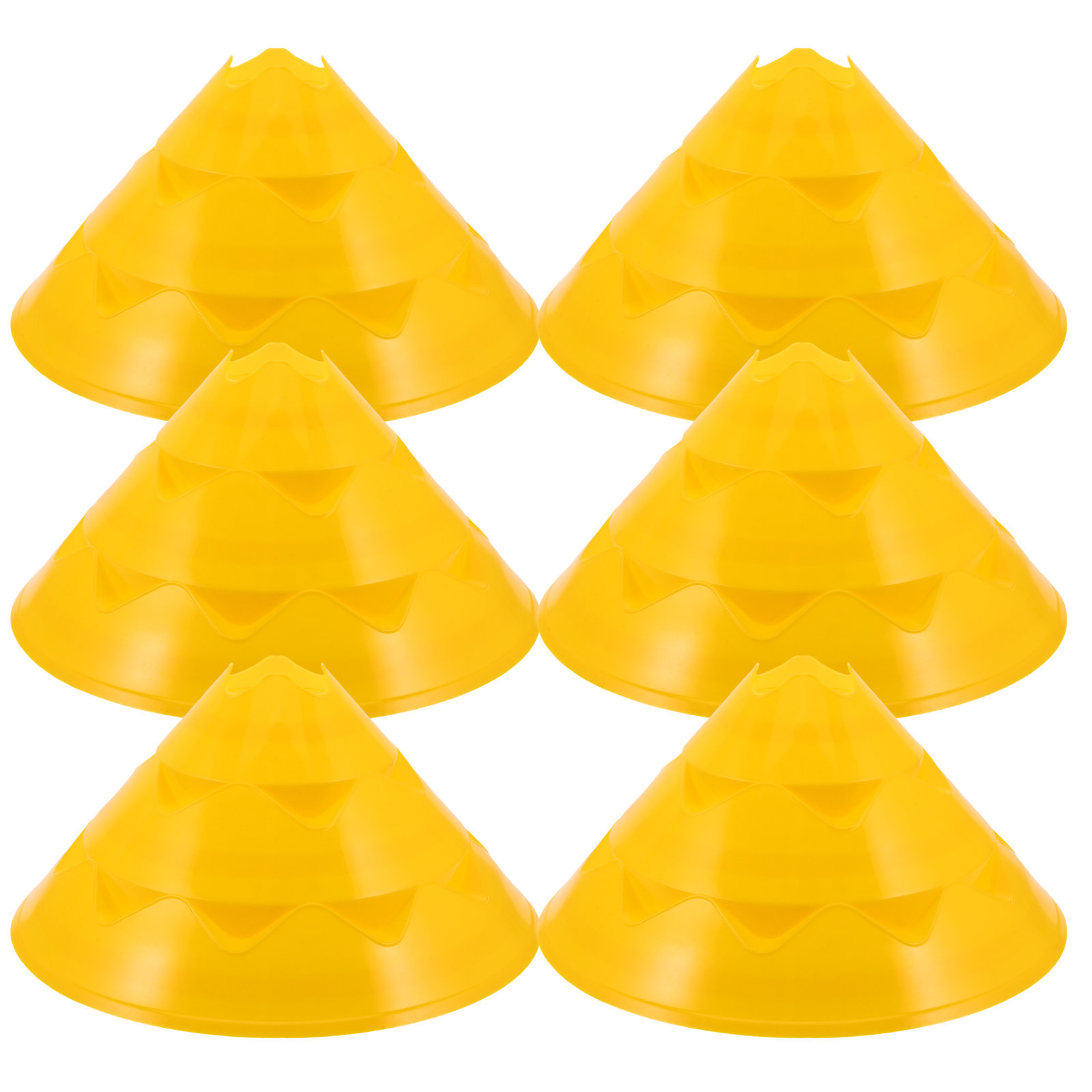 Football Training Cone - 6 Cones de Treinamento de Futebol