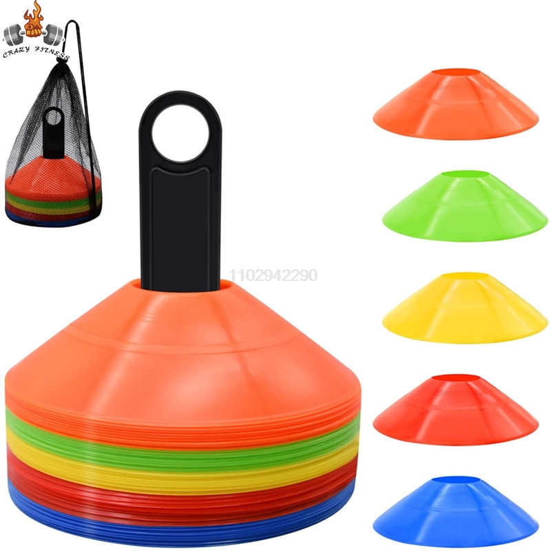 Football Training Cone - 10/50 pces disco cones de treinamento