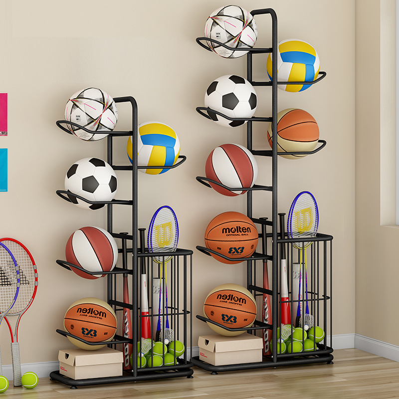 Sports Equipment For Volleyball - Suporte para Armazenamento de Bolas Esportivas,