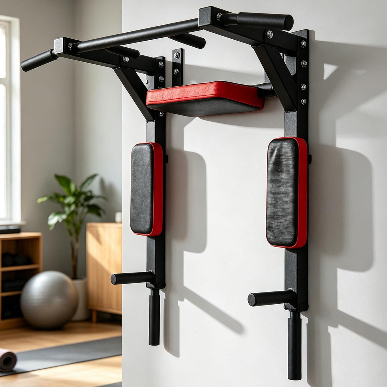 Sports Equipment Home - Barra de Exercícios Horizontal de Parede