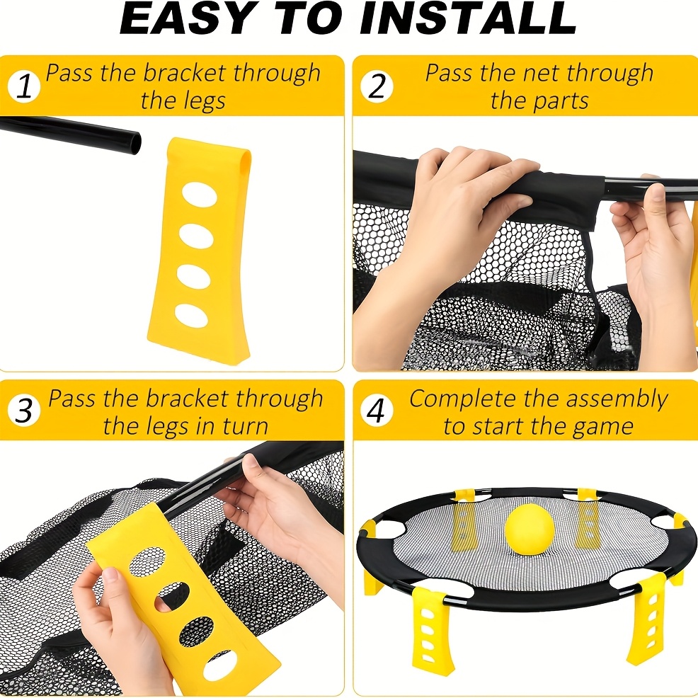 Mini conjunto de jogo de batid - Spike Ball Game avaliação e preço