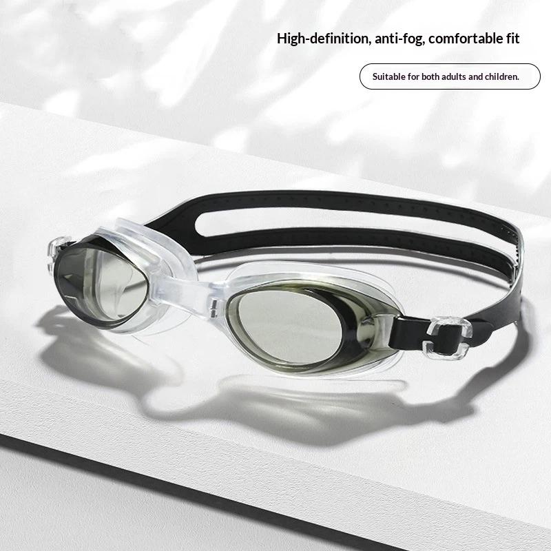 Óculos de silicone hd à prova  - Swimming Goggles Anti Fog avaliação e preço