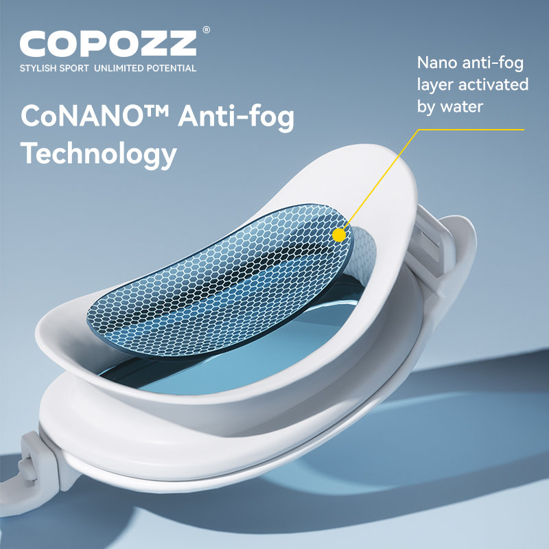 COPOZZ Miopia Óculos de Nataçã - Swimming Goggles Anti Fog avaliação e preço