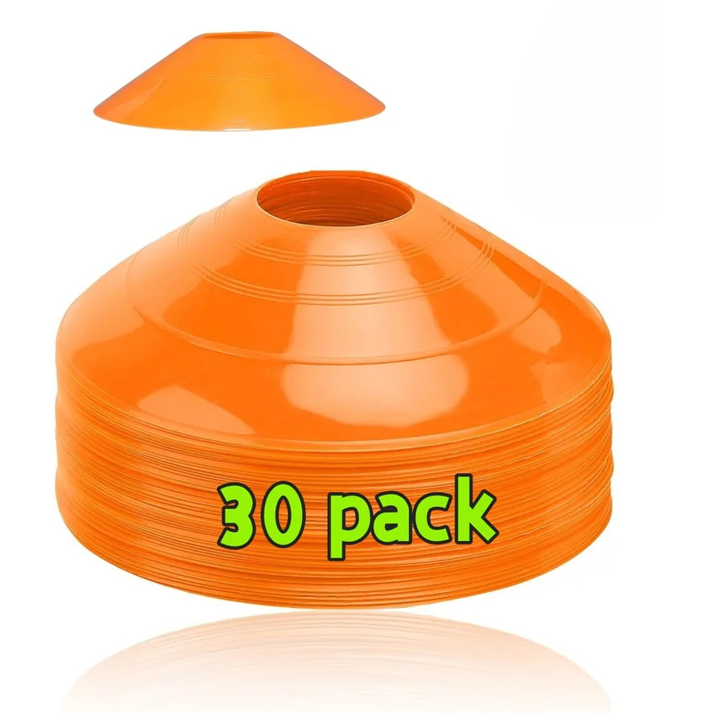 Pacote com 30 Cones de Treinam - Football Training Cone avaliação e preço
