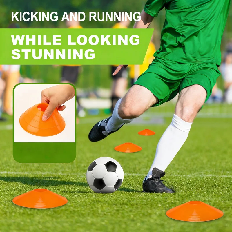 Pacote com 30 Cones de Treinam - Football Training Cone avaliação e preço