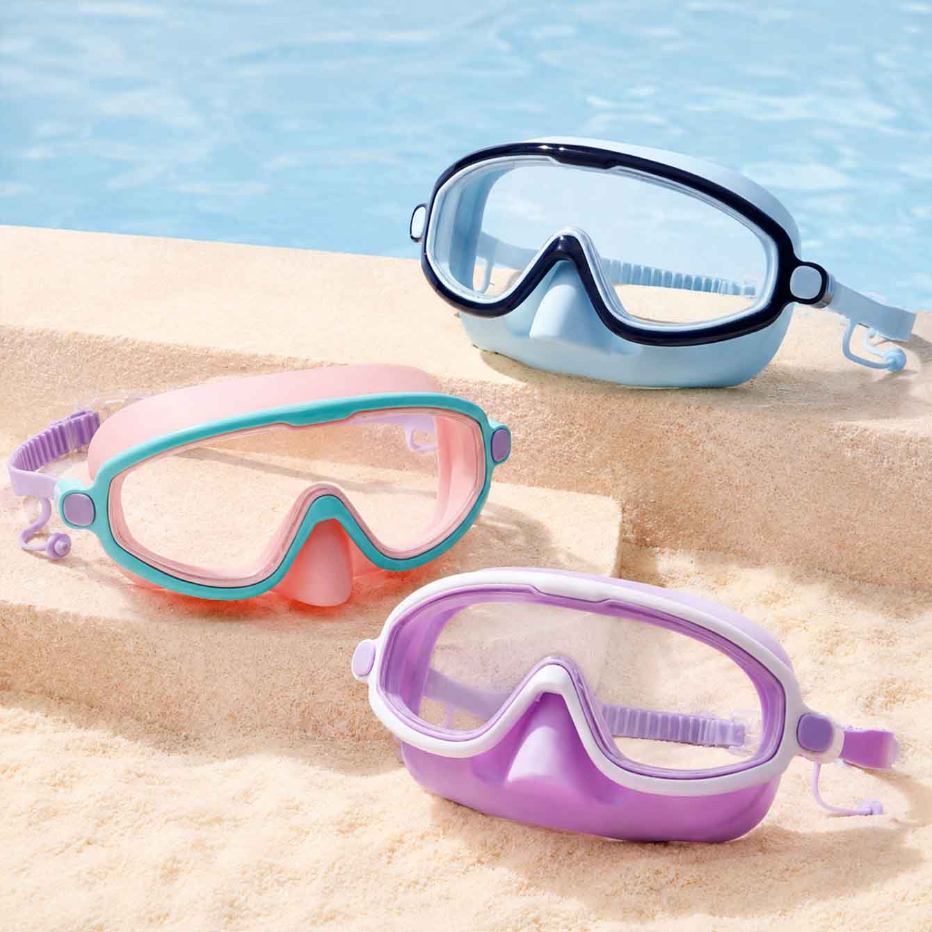 Óculos de Natação Infantil Ant - Swimming Goggles Anti Fog avaliação e preço