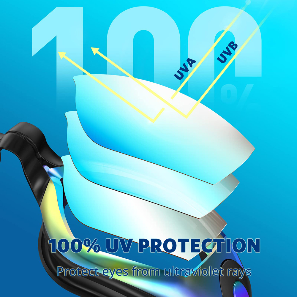 Óculos de natação profissional - Swimming Goggles Anti Fog avaliação e preço