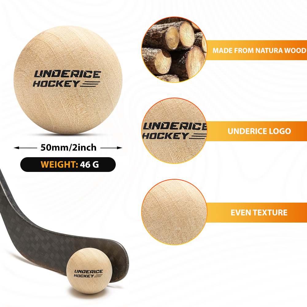 Uice 1pc bola de madeira de hó - Field Hockey Stick avaliação e preço