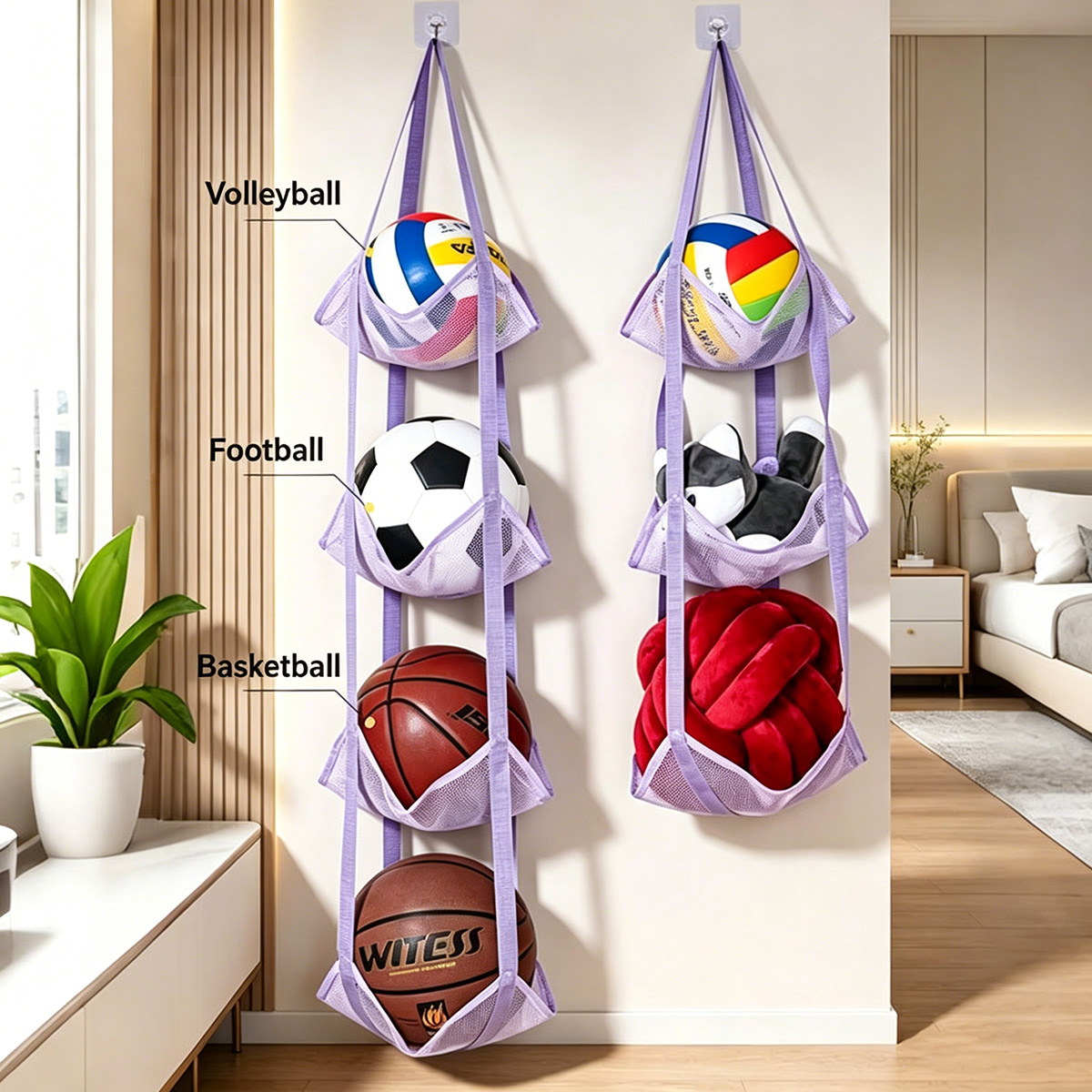 Bolsa Organizadora de Bolas Su - Sports Equipment For Volleyball avaliação e preço