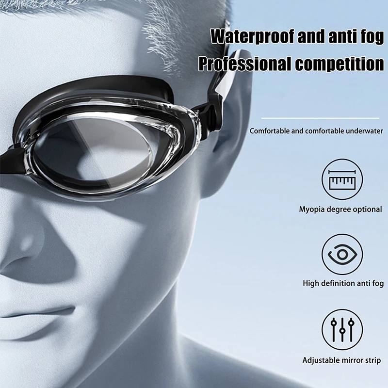 Óculos de natação profissionai - Swimming Goggles Anti Fog avaliação e preço