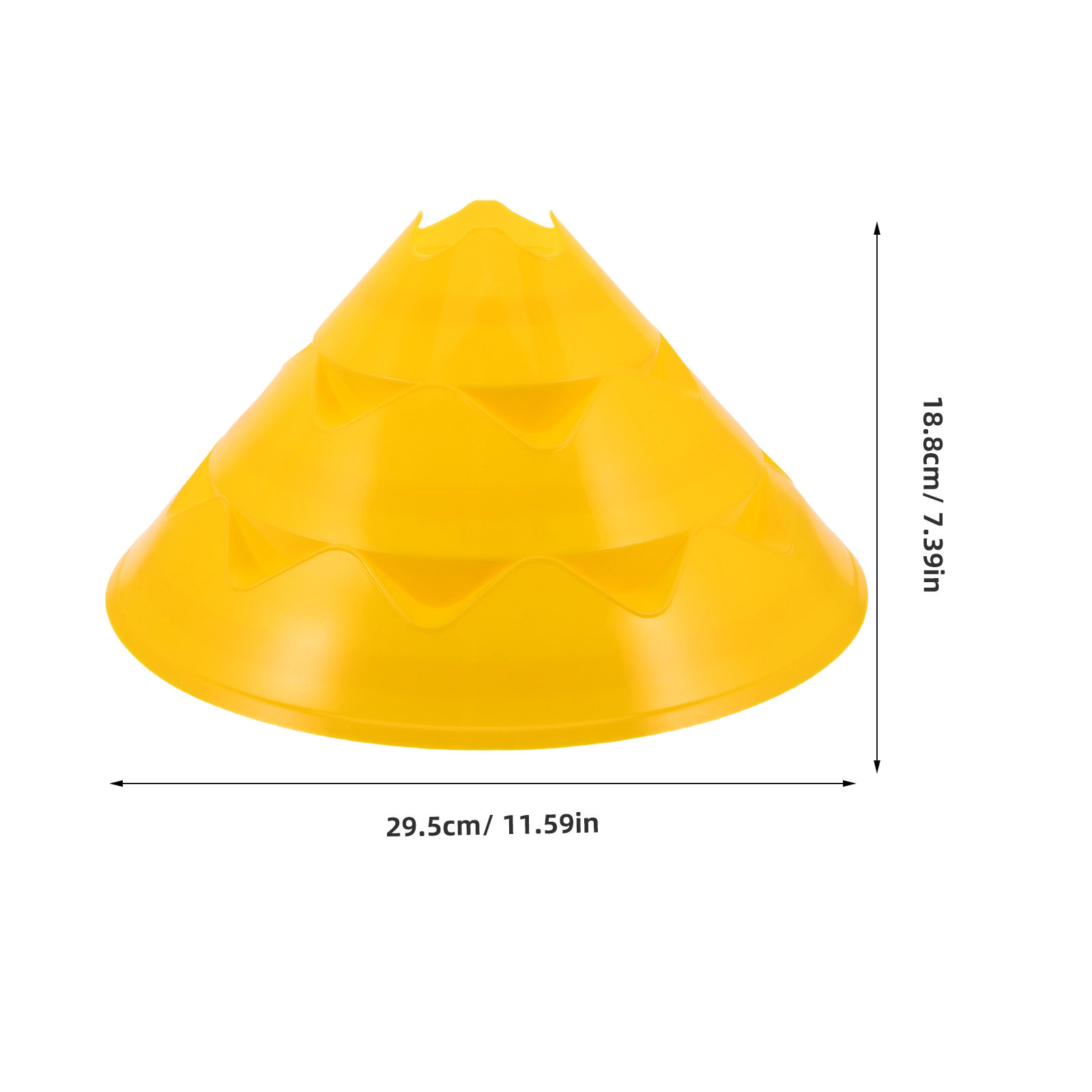 6 Cones de Treinamento de Fute - Football Training Cone avaliação e preço