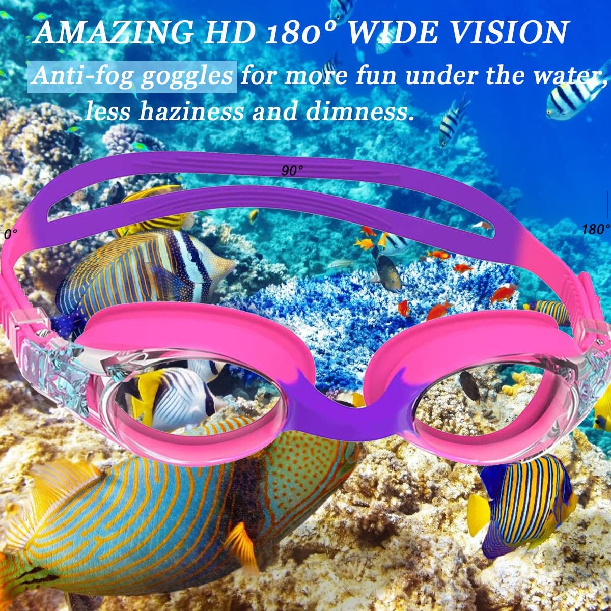 Óculos de natação para criança - Swimming Goggles Anti Fog avaliação e preço