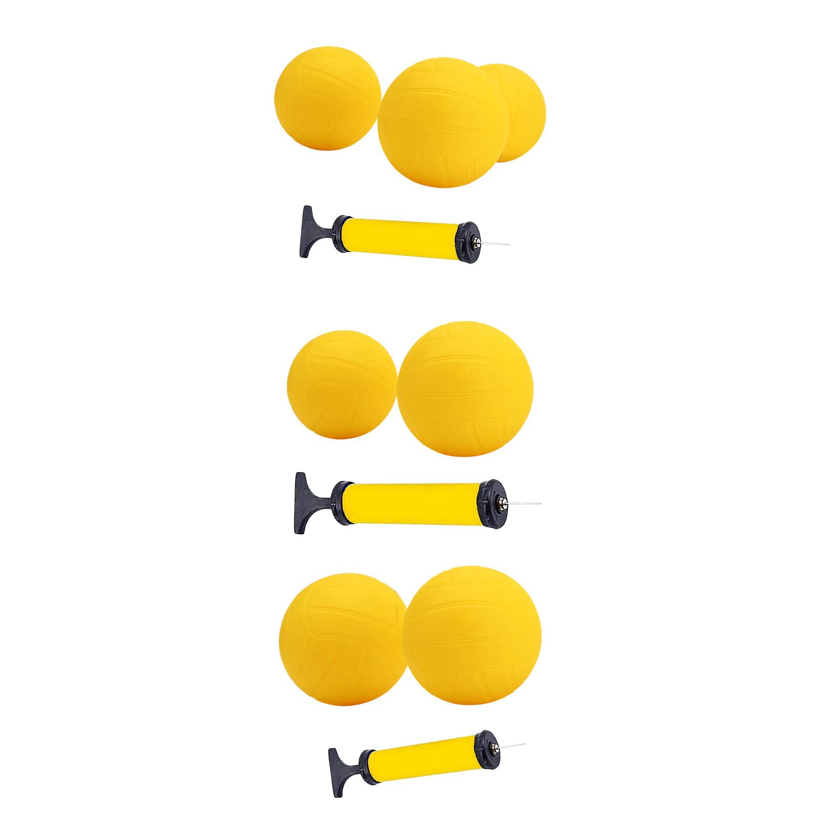 Mini Voleibol Inflável Amarelo - Spike Ball Game avaliação e preço