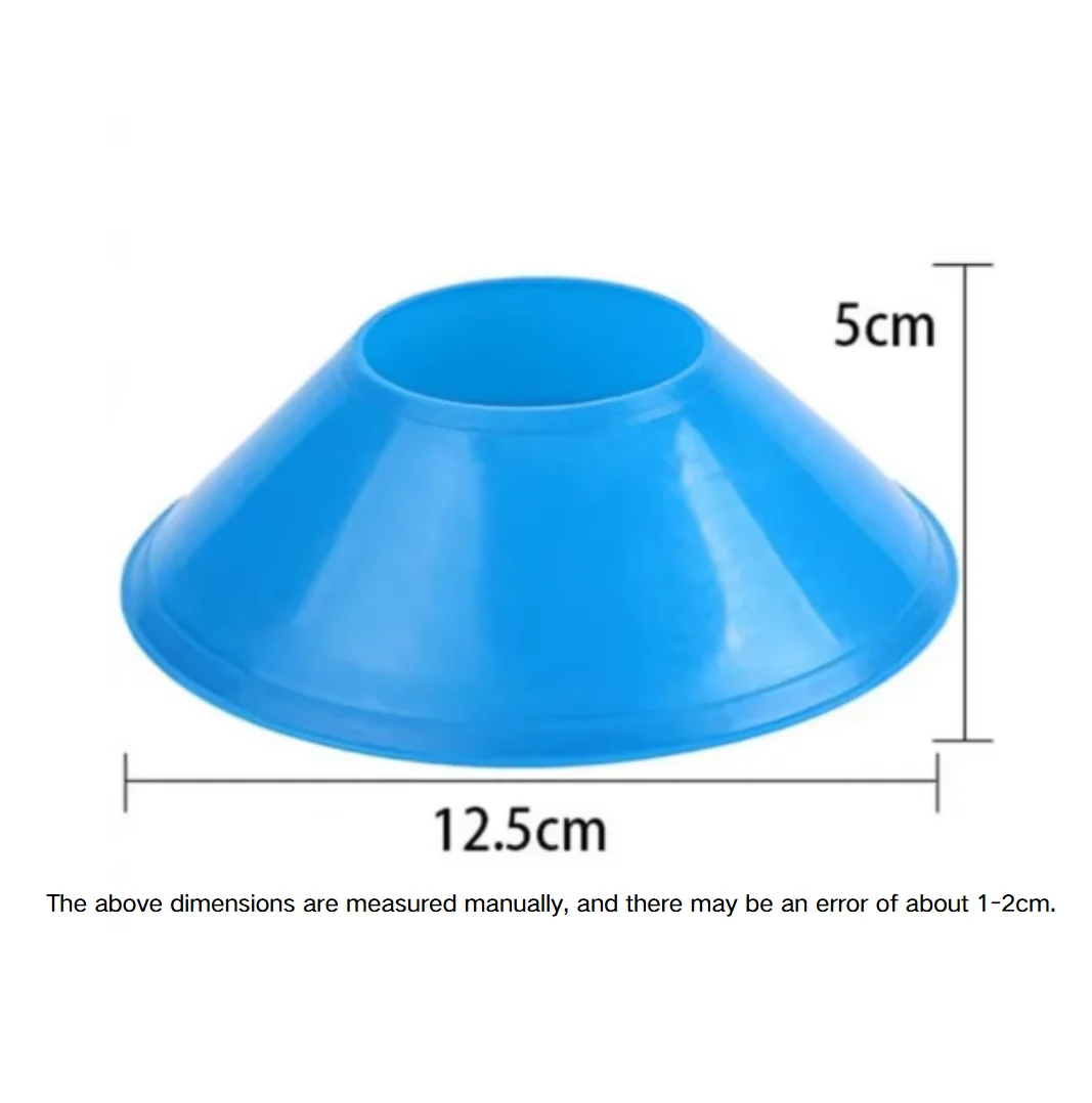 10/20 PCS Cones de treinamento - Football Training Cone avaliação e preço