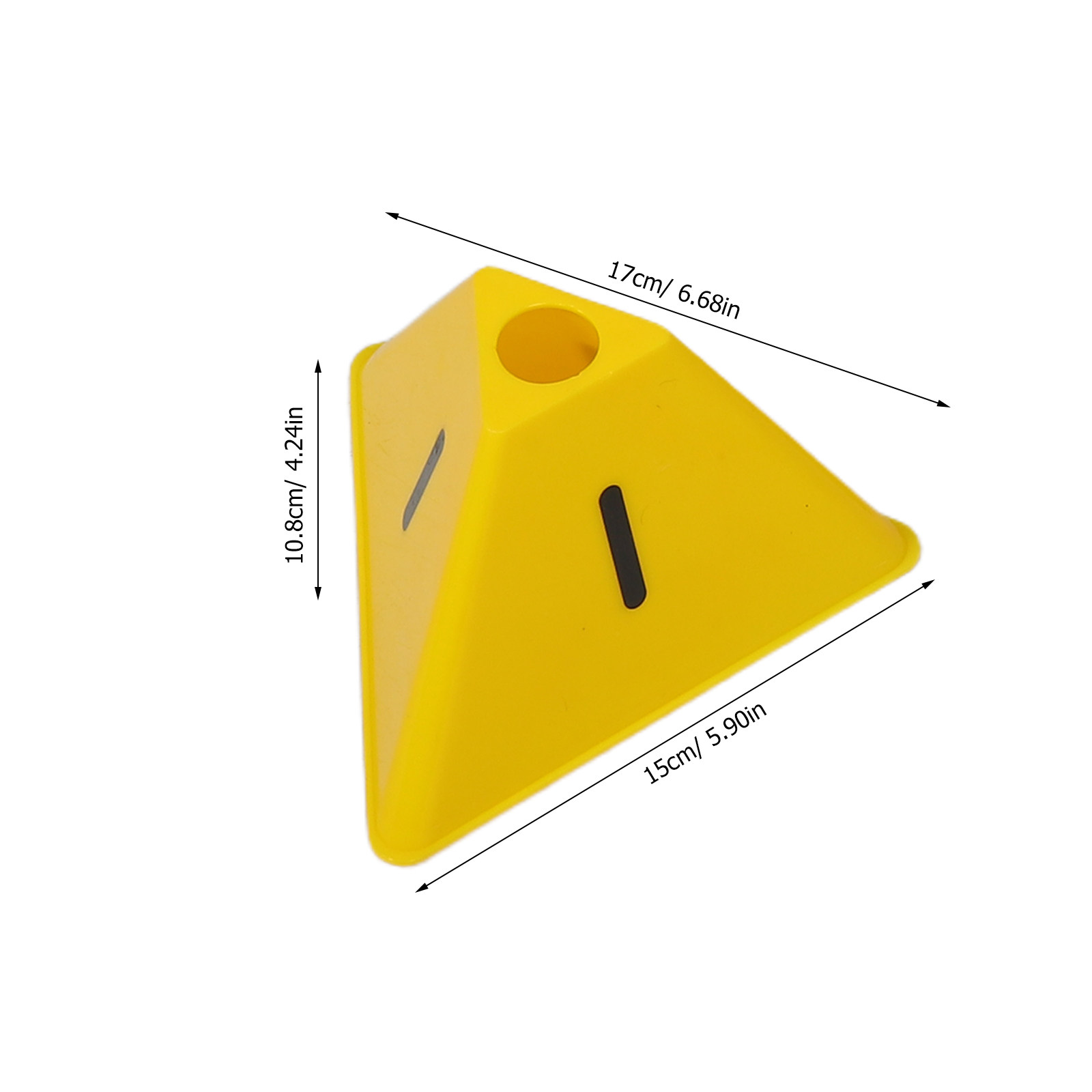10 Peças de Cones de Treinamen - Football Training Cone avaliação e preço